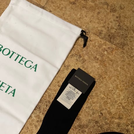 bottega veneta 2020aw logo socks black