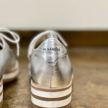 新品 jilsander navy 2019ss leather shose 40