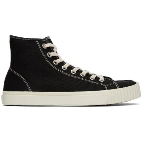 新品 maison margiela 2022ss tabi sneaker black 43