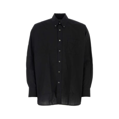 新品 our legacy black borrowed shirt