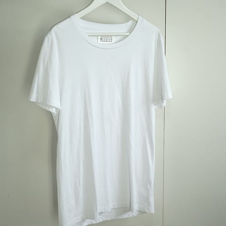 未使用 maison margiela tops white