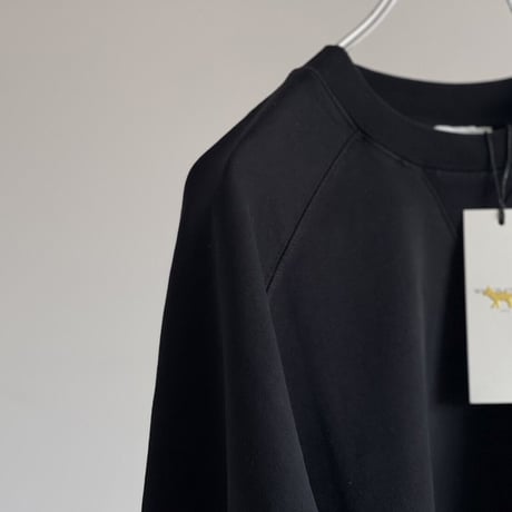 新品 maison kitsune 2023ss fox sweat black