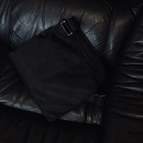 prada nylon logo shoulder bag black #3