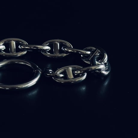 【price down】import factory sample anchor chain bracelet silver