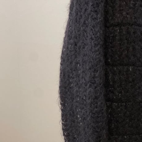 saintlaurent 2013aw over size mohair long knit