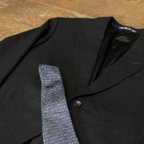 setup suit + hermes necktie #1
