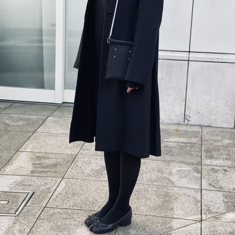 maison margiela shoulder pouch black