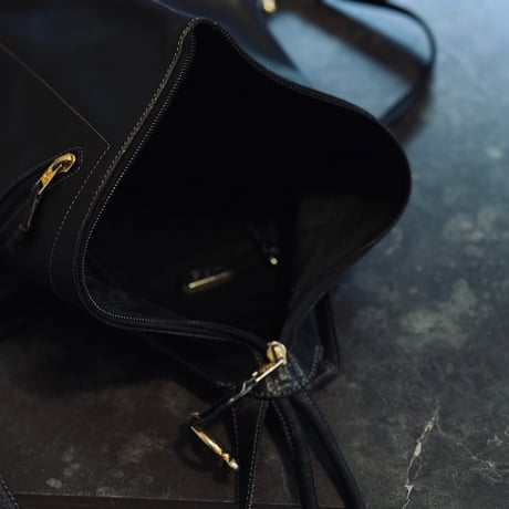 loewe leather bag "anton" black