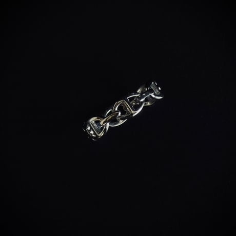 【more price down】factory sample silver 925 chain ring 19号