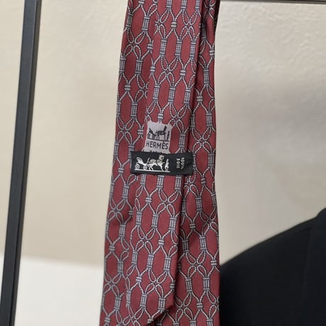 setup suit + hermes necktie #15