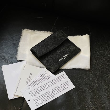 【1-2日で発送】新品 maison marginal 2022aw leather wallet