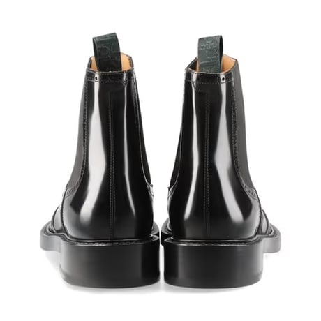 dior “CD“ medallion logo side gore heel boots 41