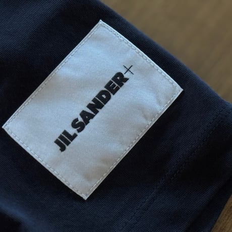 【price down】新品 jilsander organic cotton logo tops
