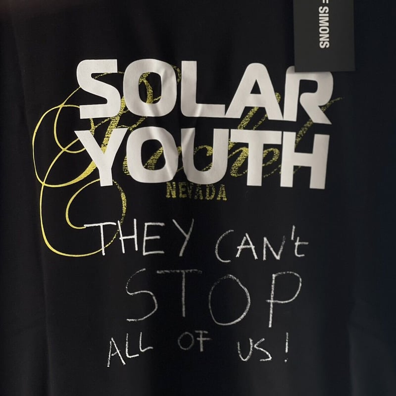 新品 rafsimons 2020aw SOLAR YOUTH