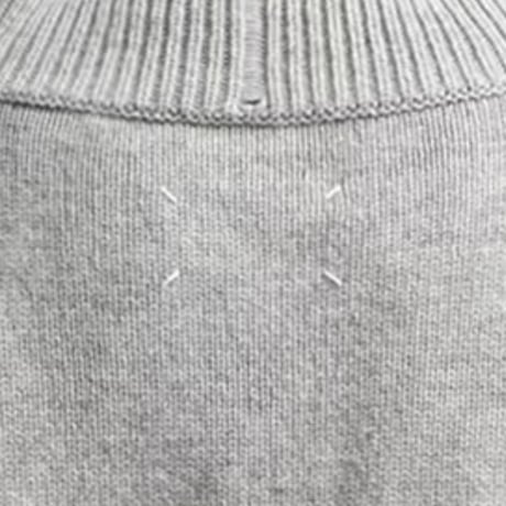 新品 maison margiela destroy knit vest gray
