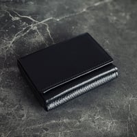 【final price】sample "シボ革” leather wallet