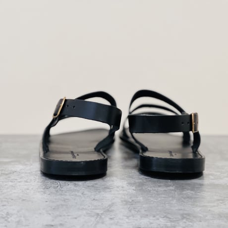 新品 hand made Italy leather sandal 41