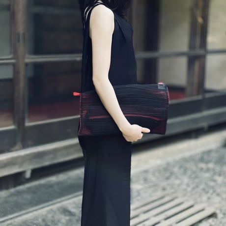 新品 issey miyake pleats bag large size