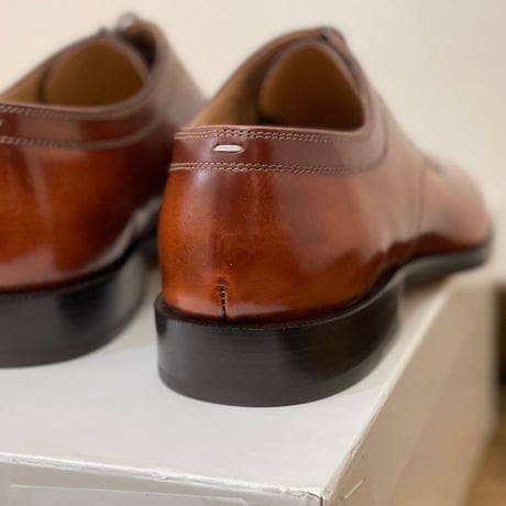 新品 maison margiela 2020aw tabi leather shose 42