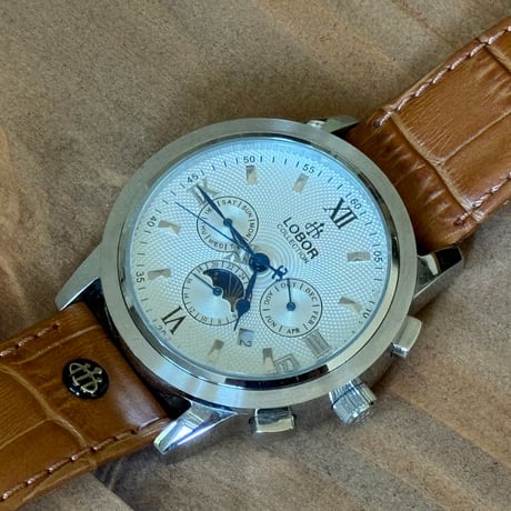 新品 lobor mechanical watch brown
