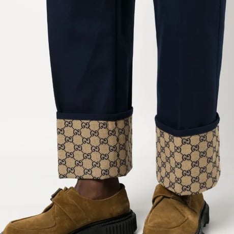 新品 gucci gg monogram denim 44