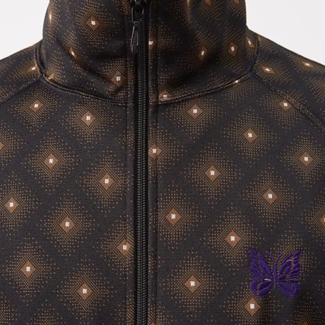 新品 needles 2022aw jacquard track jacket black L