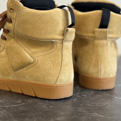 loewe anagram leather boots 41