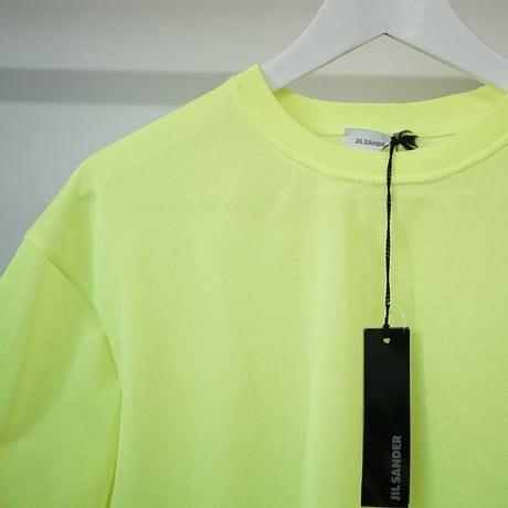 新品 Jil Sander polyester big T yellow