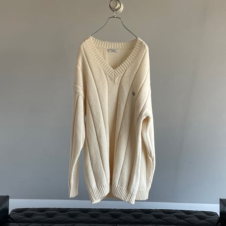 valentino over size logo knit