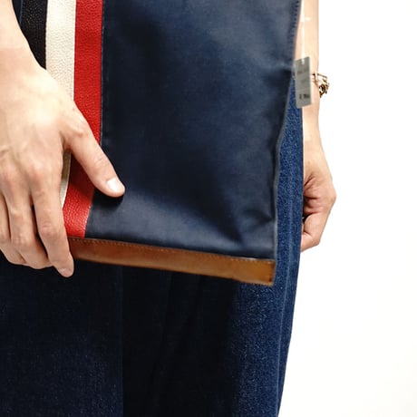 BLACK FLEECE BY Brooks Brothers clutch bag