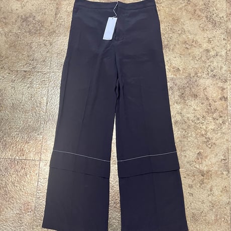新品 marni 2020ss silk wide pants 46