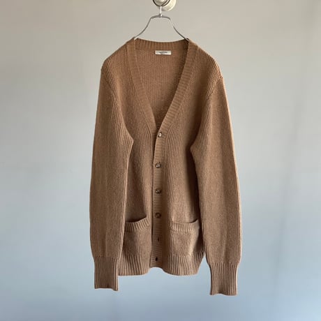 valentino camel hair cardigan