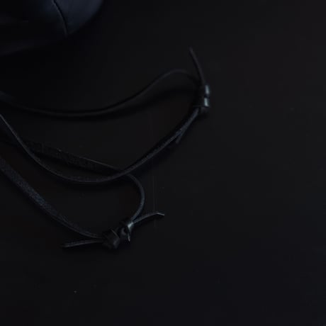 【import factory sample】“巾着”leather bag