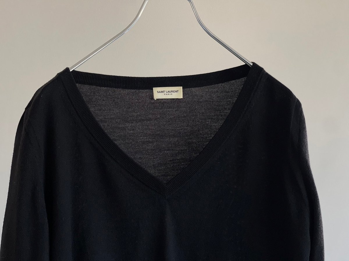 トップス Saint Laurent Paris knit Edi Slimane saint laurent paris by hedi slimane knit | requ