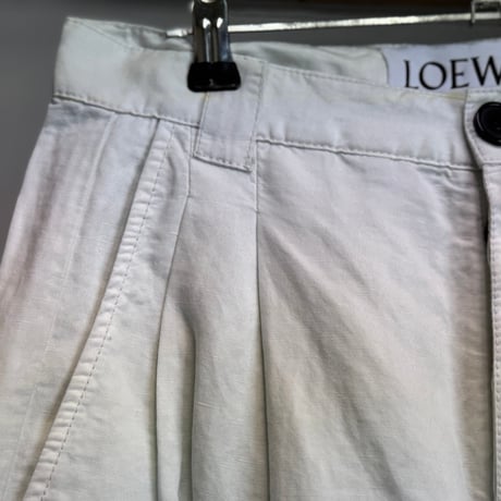 loewe tack logo wide pants
