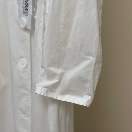 新品 mm6 maison margiela "白衣” motif coat