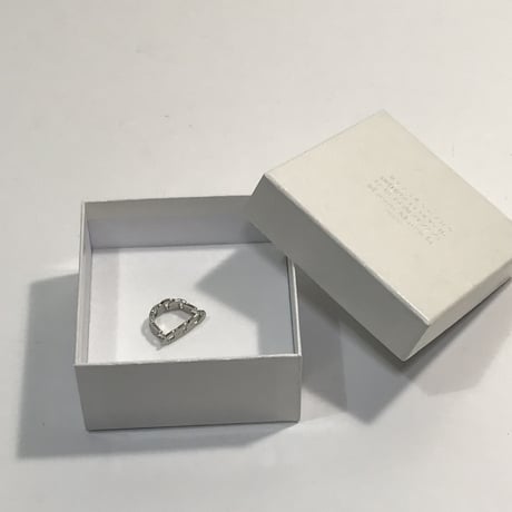 新品 maison margiela 2019aw ring silver 15号