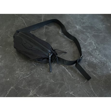 balenciaga leather nylon body bag