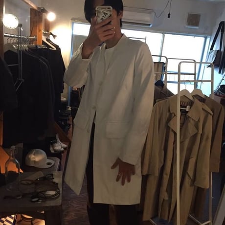 新品 maison marigiela6白衣コート