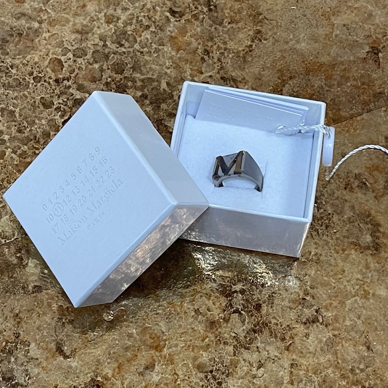 新品 maison margiela 2020aw signet ring 15号 | req