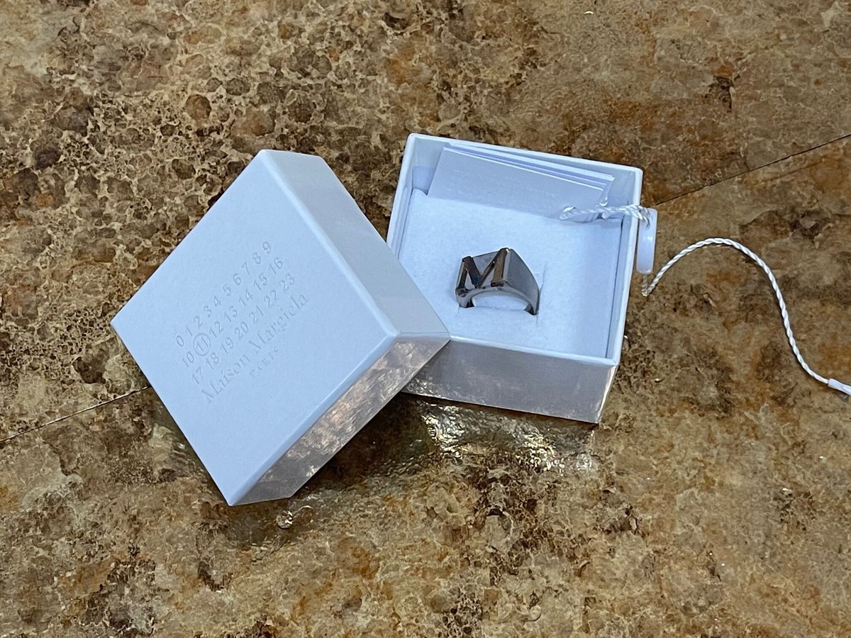 maison margiela 2020aw signet ring 15号 新品 maison margiela 2020aw signet ring 15号 | req