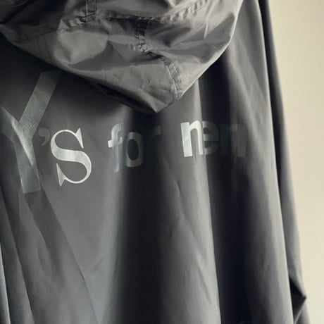 新品 ground y yohji yamamoto nylon long coat