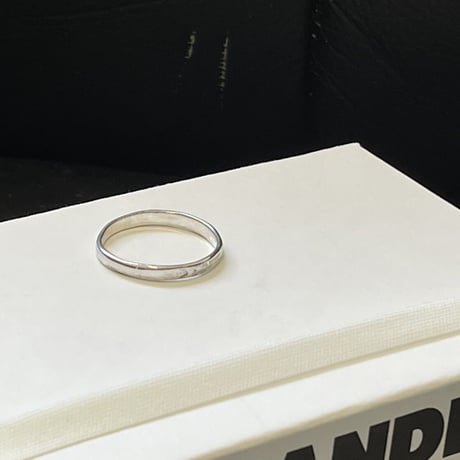 新品 jilsander 2022aw silver ring