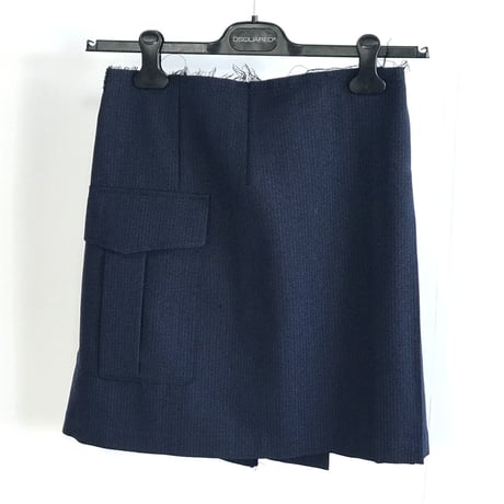 新品 comme des garçons  rap skirt