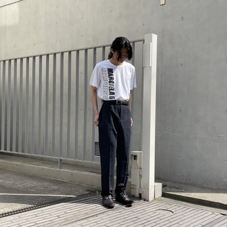 新品 mm6 maison margiela 2020aw stripe trousers 38