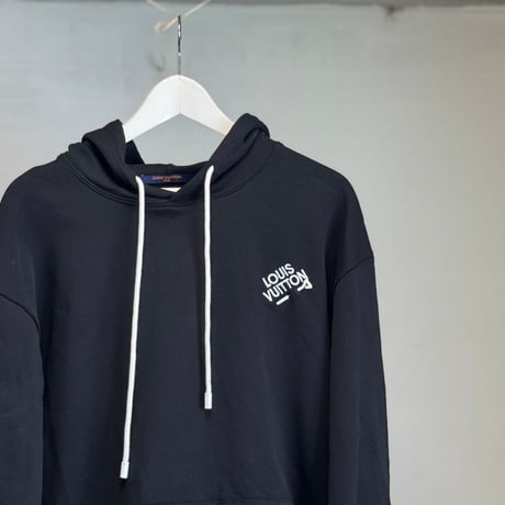 louis vuitton logo hoodie