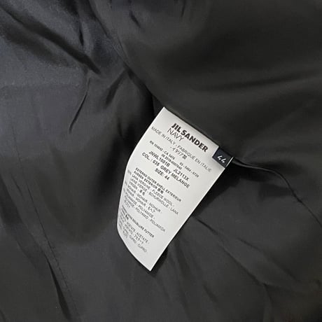 新品 jilsander navy 2019 chesterfield coat 44