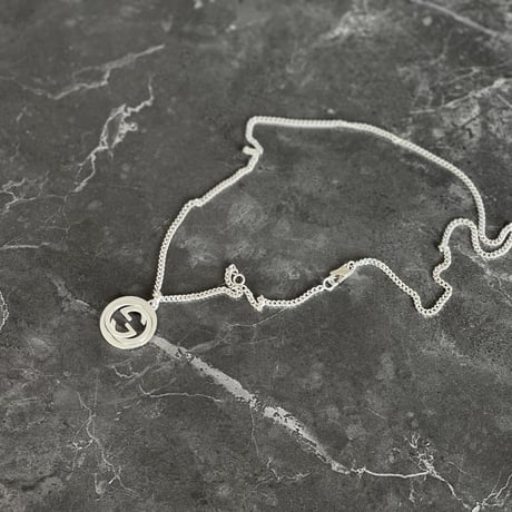 新品 gucci interlocking G silver necklace