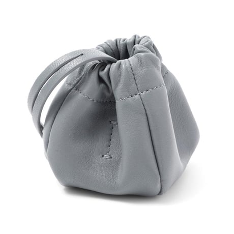新品 jilsander leather logo pouch