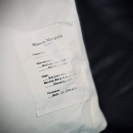 maison margiela "大容量" limited logo bag